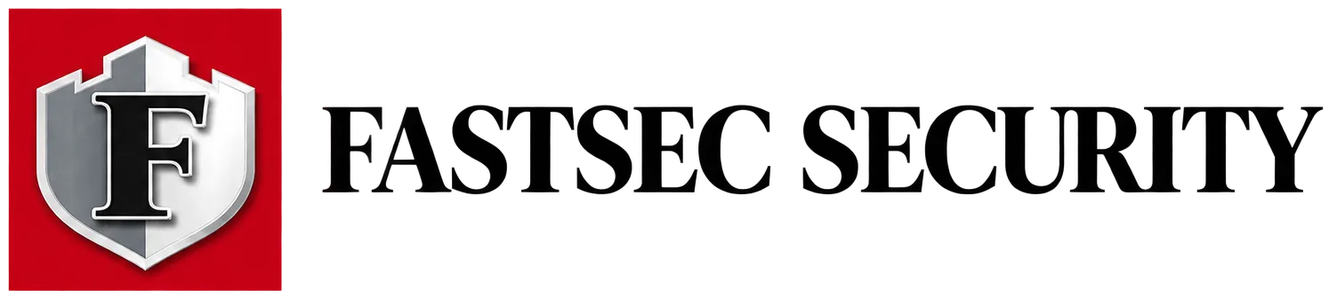 Fastsec Security logo — red shield with an F, beside the Fastsec Security wordmark